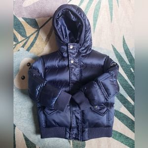 Appaman Puffer Coat Blue 3T